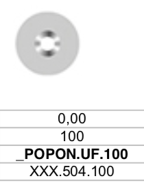 P.FLEXPOPON.UF.100 x 100 stuks-0